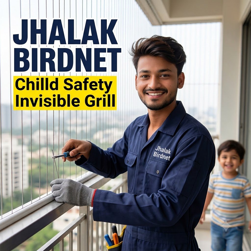 Child Safety Invisible Grill