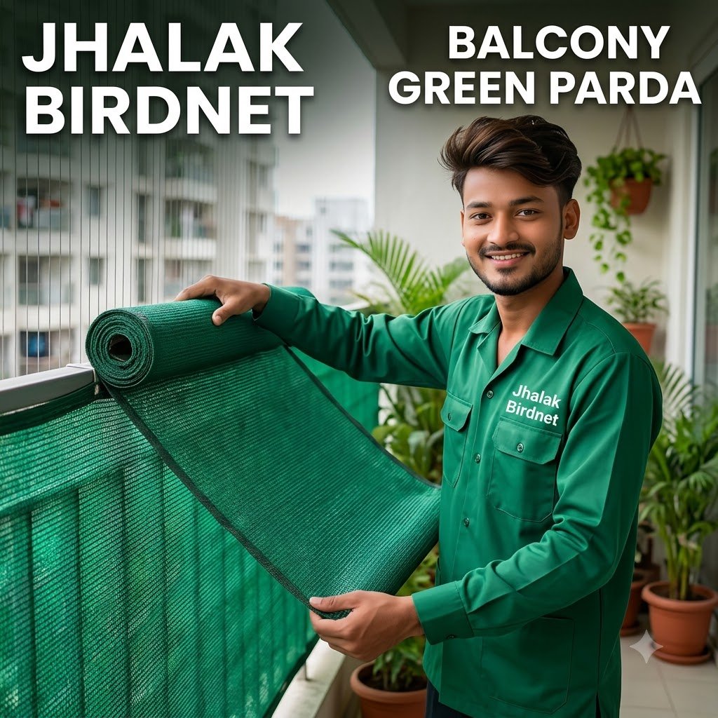 Balcony Green Parda
